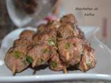 Brochettes de kefta à la poêle