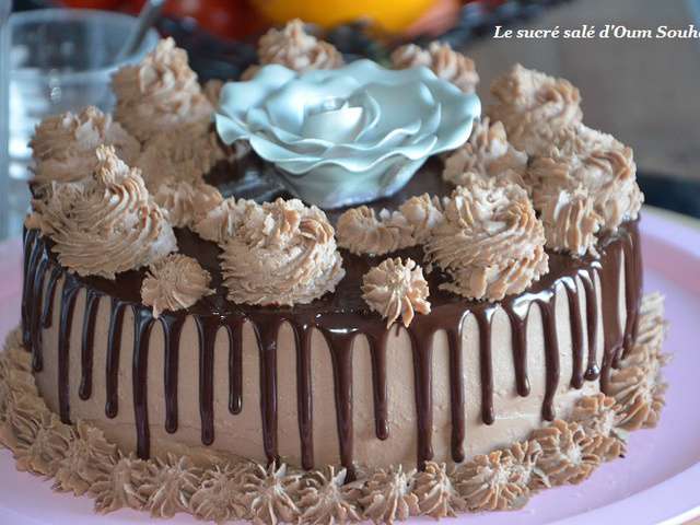 génoise gâteau anniversaire pour layer cake - Le Sucré Salé d'Oum Souhaib