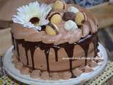 Layer cake chocolat nutella
