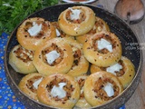 Pogaça petit pain turc au poulet et fromage