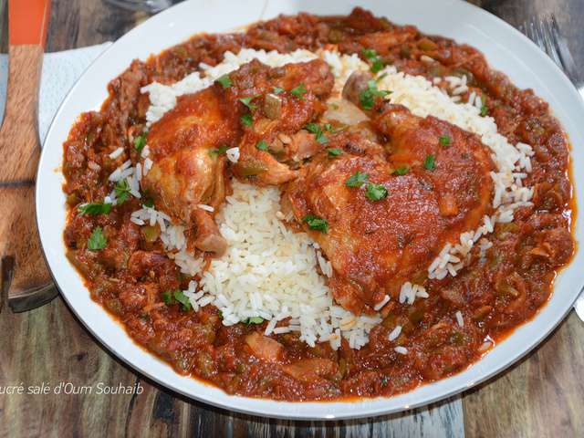 Recettes de Poulet Basquaise et Vin blanc