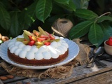 Tarte fraise et rhubarbe comme un Fantastik