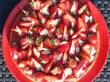 Tarte fraises, rhubarbe et amandes de Claire Heitzler : divin dessert ! dans Fou de pâtisserie #5