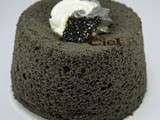 Angel Cake au Sésame Noir par la pâtisserie Ciel