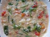 Ge De Tang (疙瘩汤) soupe de flocon de farine