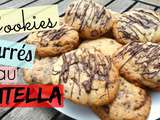 Cookies pépites de chocolat - cœur de Nutella