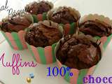 Muffins 100% chocolat by Cyril Lignac - SPÉCIAL PÂQUES
