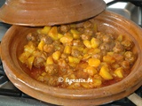 Tajine de kefta aux pommes de terre (Maroc)