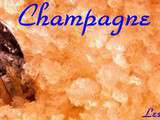 Granité champagne pomme / Granité champagne apple