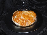 Galette des Rois à la façon d'une pastilla avec du chocolat