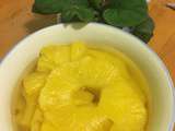 Ananas au sirop, recette maison
