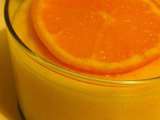Mousse à l’orange,recette légère et onctueuse
