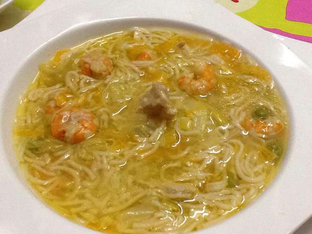 Recette Soupe Aux Nouilles Chinoises