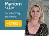 Myriam a perdu 37kg