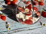 Eton mess à la fraise