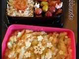 Bento « fenouil râpé, trio d’olives et purée de légumes »