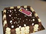 Gâteau d'anniversaire oursons , chocolat