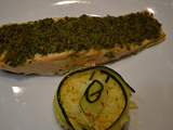 Saumon en croute d herbes