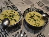 Soupe de panais, pommes de terre, petit repas du soir