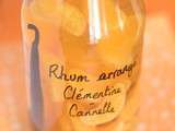 Rhum arrangé d’hiver – Clémentine et Cannelle