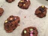 Cookies aux pépites de chocolat & Smarties