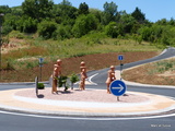 Aguessac(12) - Rond-Point des  pots de terre 