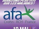 Bénabar et l'association Afa Crohn rch France