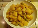 Mijotée de pommes de terre aux lardons