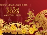 Nouvel an chinois 2023- l'année du lapin d'eau