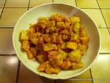 Patates doucs et carottes à l'orientale
