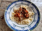 PÂTES sauce tomate et sardines