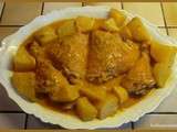 Poulet et patates douces en tikka masala