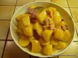 Ragoût de pommes de terre au lard