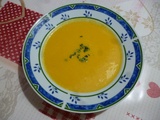 Velouté de butternut pommes de terre et St Morêt