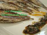 Sardines grillées Chermoula