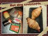 Hot-dog croissants : rapide & simple