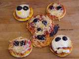 Halloween : mini pizza monstrueuse