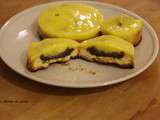 Japonaise: tarte sablée à la crème d'amande au matcha et à la crème de citron