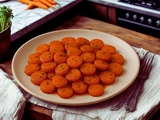 Carottes poêlées caramélisées à l’ail et au miel
