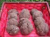 Cookies chocolat coeur beurre de cacahuète