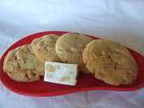 Cookies nougat chocolat blanc