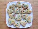 Biscuits aux perles multicolores