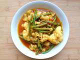 Curry chou-fleur - pois chiches