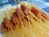 Saucisses-spaghetti vaudoo
