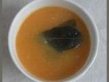 Soupe de carottes et laurier