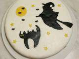 Carot cake sorcière d’Halloween avec ScrapCooking®