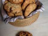 Cookies New Yorkais aux chunks 3 chocos et noisettes