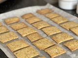 Crackers anglais aux herbes