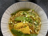 Dos de cabillaud au curry thaï jaune
