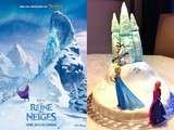 Gâteau d’anniversaire la reine des neiges #4 – les flocons et la touche finale